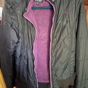 Vans Purple Jacket with Black Accents